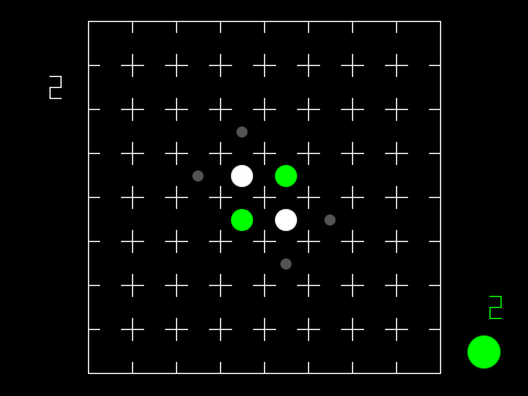Reversi CPU Nega-α v2
