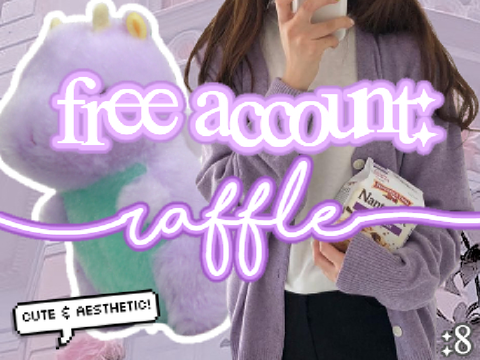 rotating free account raffle -- 08