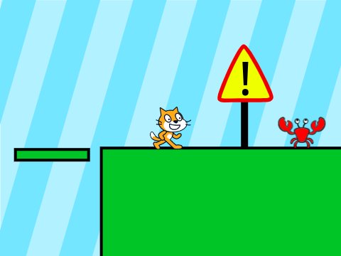 Platformer scrolling test 