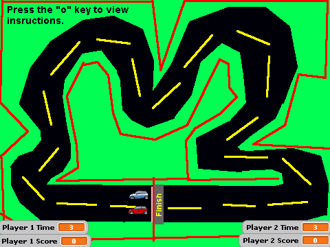 Two Player Car Racing Game