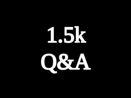 1.5k Q&A