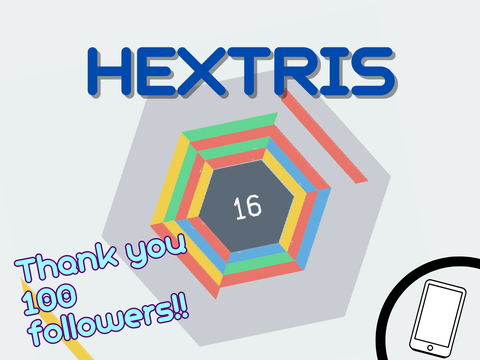 [ Ty 100 followers ]  HEXTRIS  (100% pen)