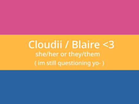 remix with your name, pride flag(s) and pronoun