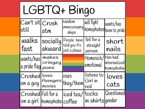 LGBTQ+ Bingo!