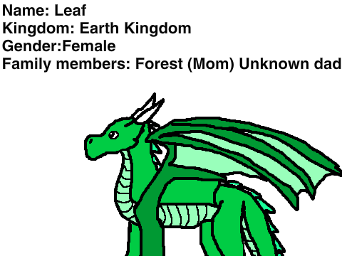 Dragon RPG Template: Leaf