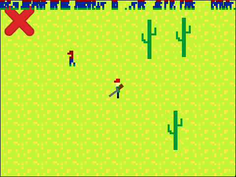 retro zombie game