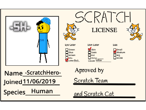 My Scratch License | #-ScratchHero-  #License  #All