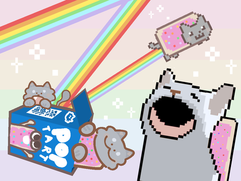 Design a Nyan Cat || MOBILE FRIENDLY