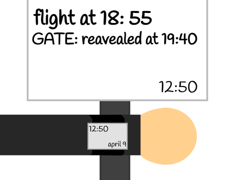The wait for the plane | #Animation #spidermanito #long #wait #airport #plane