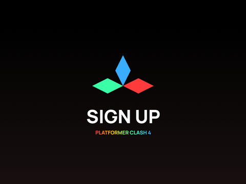 PlatformerClashIV Sign Up