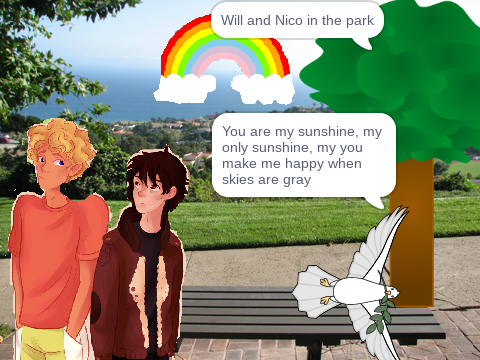 Solangelo Meme (interactive)