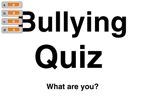 Bullying quiz