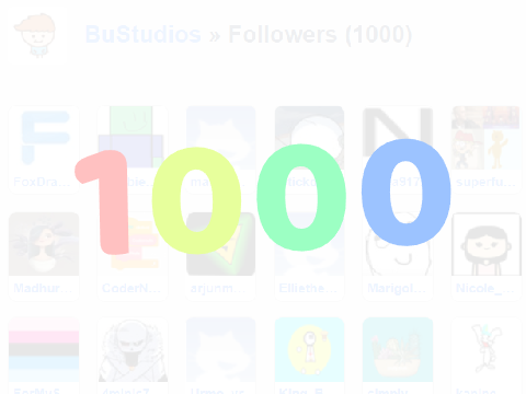 Thanks for 1000!