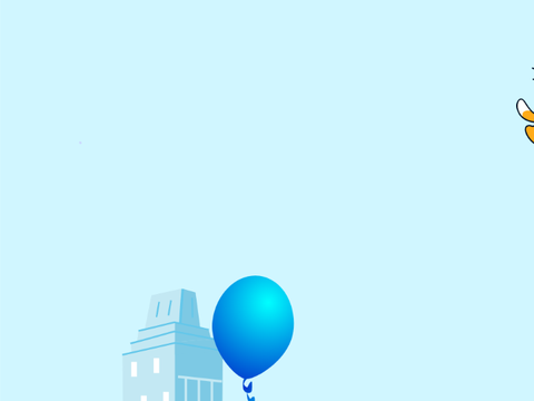 Project 8 Flying Cat catches balloon - Bernadine Jemmima 