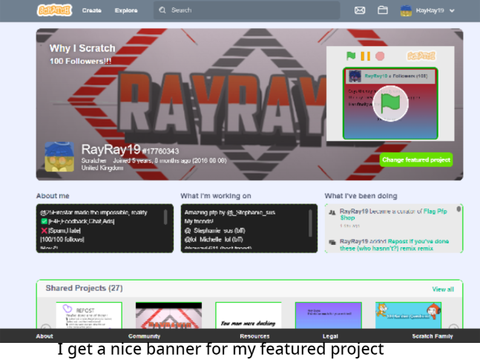 Scratch website reveal!