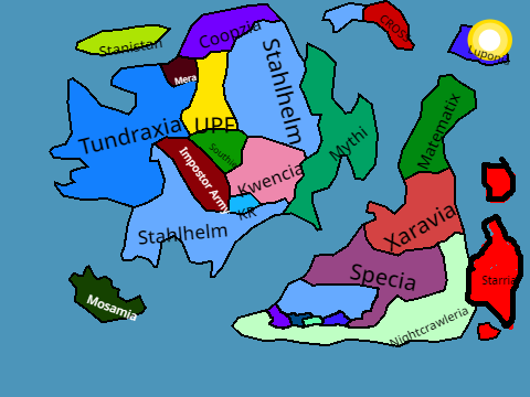 DECLARATION OF WAR AND NUKING OF LUPONIA
