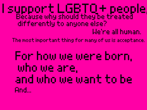 My thoughts on LGBTQ+ Pride...