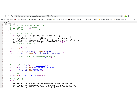 I got into the code???