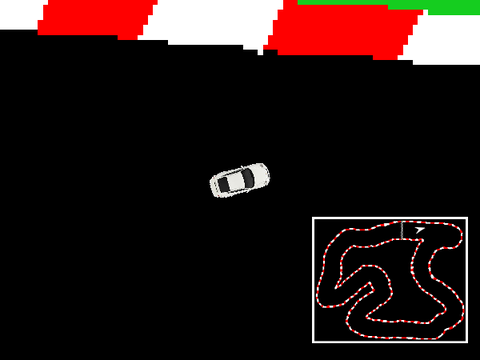 Scrolling car game - Racecar 3000 training remix