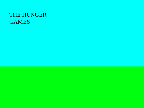 Crappy Comics: The Hunger Lames