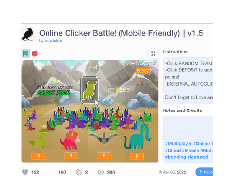Online Clicker Battle Carry by yoimagine
