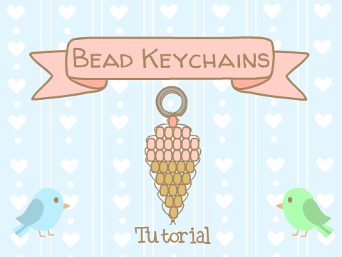 Bead Keychains Tutorial