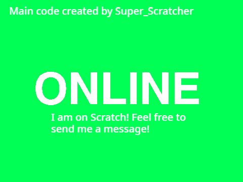 Am I online? 
