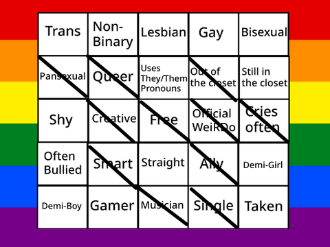 LGBTQ+ Bingo remix remix remix