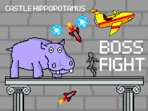 Castle Hippopotamus Boss Fight 