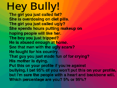 Remix this if you are against bullying! remix remix remix remix
