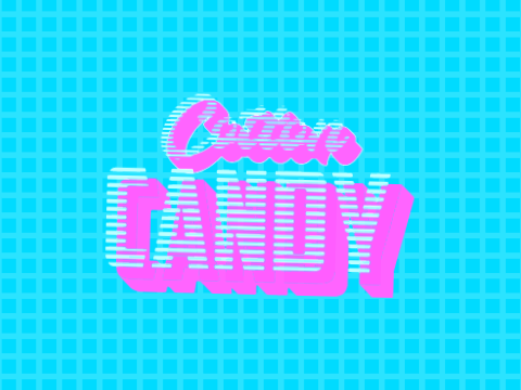 『#1』 Cotton Candy Template
