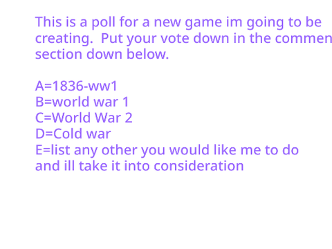 The poll for Knees of Nickel
