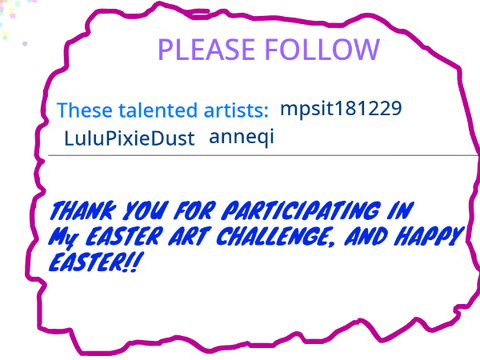 Easter art contest winners: