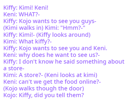 Kiffy+Friends || Keni Lines Part 1