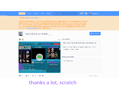 scratch, do some research