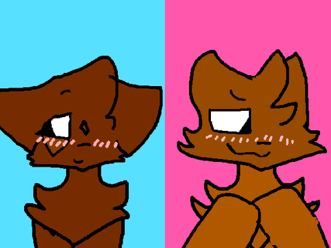 Jenny meme ft brownie and mocha FIRST MET