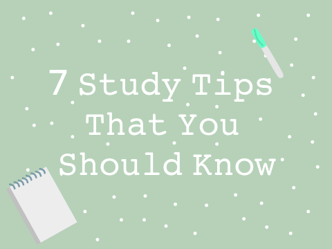 my study tips!!