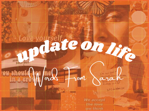 ✎ ┊ update on life 