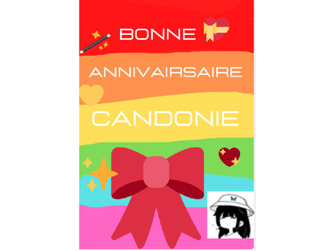 Joyeuse annivairsaire