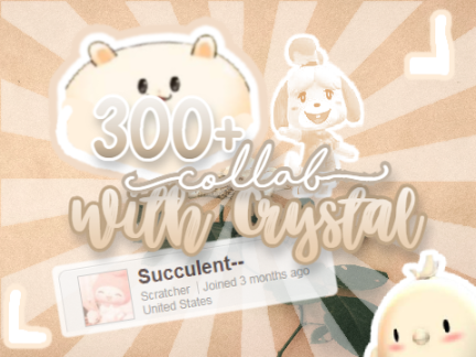 (OLD PROJECT) ⌞ 200+ collab w/crystal! ♡