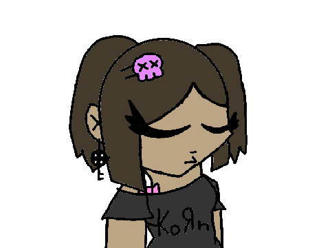 my new art style/ irl oc