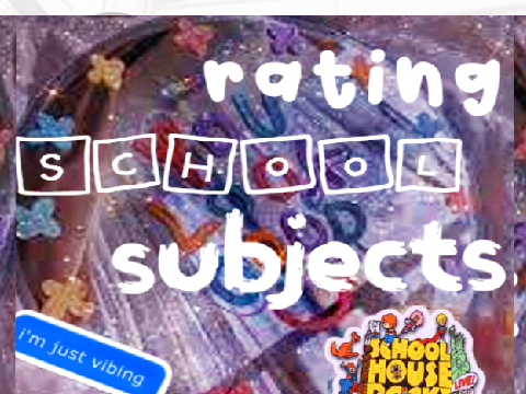 rating school subjects