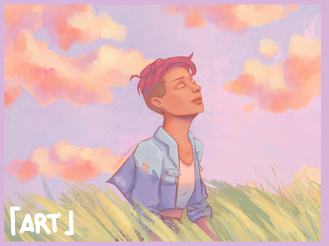 sunset // oc art