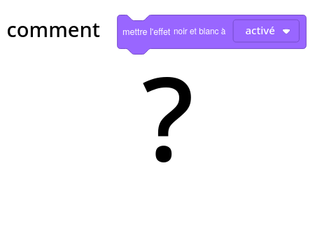 Comment créer un effet noir et blanc?(tuto4)