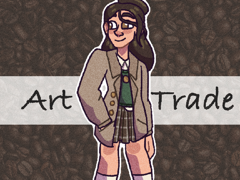 Art trade w/ @byebrowski