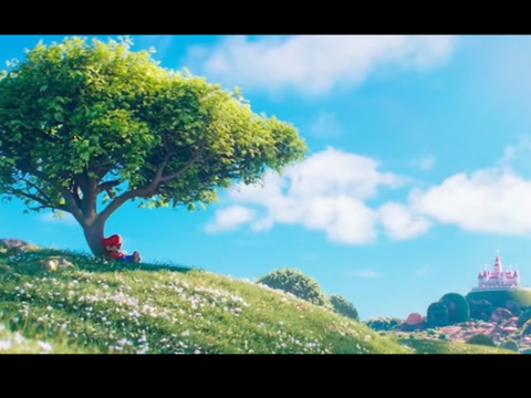 The super mario Galaxy Movie
