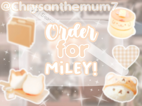 ✈ Order for: @rosiie-posiie
