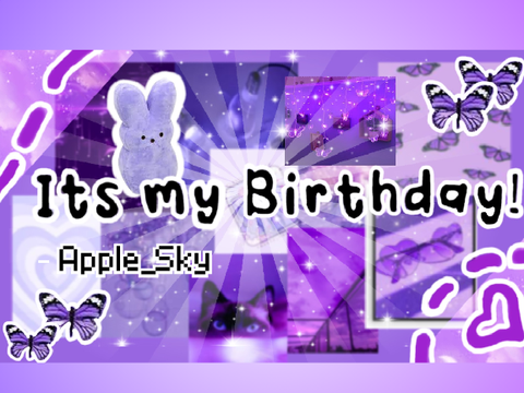 Its my Birthday!! 