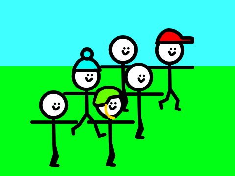 T-pose army