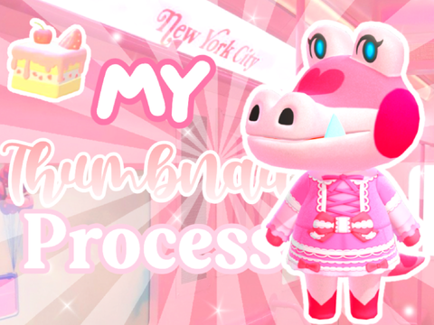 ✩ My Thumbnail Process Tutorial ࿐